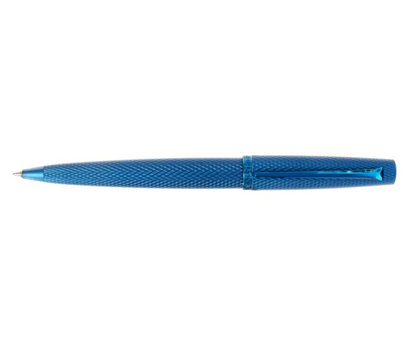 Diplomat Viper Guilloche Blue kuličkové pero
