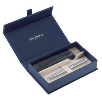 Waterman Hémisphere Stainless Steel CT, dárková sada