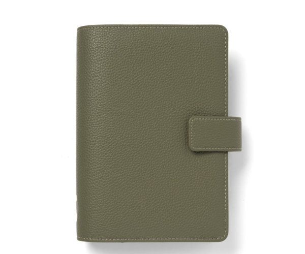 Diář Filofax Camden osobní olivově zelený