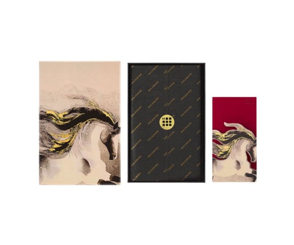 Moleskine Horse Calligraphy zápisník A5 linkovaný