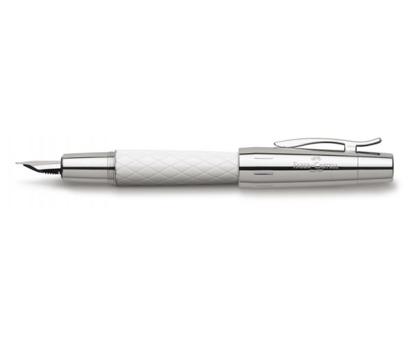 Faber Castell E-Motion Rhombus White, plnicí pero