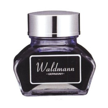 Waldmann Blue, modrý lahvičkový inkoust