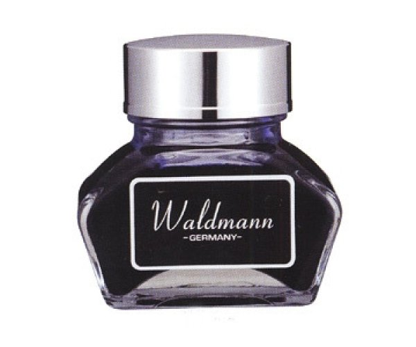 Waldmann Blue, modrý lahvičkový inkoust