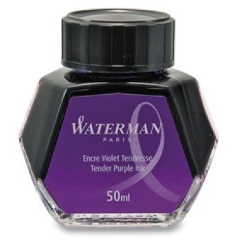 Waterman Purple, fialový lahvičkový inkoust