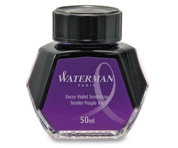 Waterman Purple, fialový lahvičkový inkoust