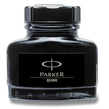 Parker Black, černý lahvičkový inkoust
