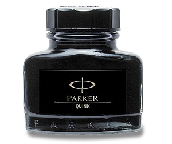 Parker Black, černý lahvičkový inkoust