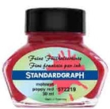 Standardgraph Poppy Red inkoust v barvě vlčího máku