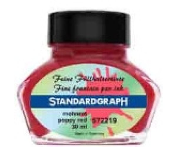 Standardgraph Poppy Red inkoust v barvě vlčího máku