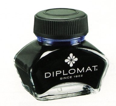 Diplomat Royal Blue lahvičkový inkoust modrý