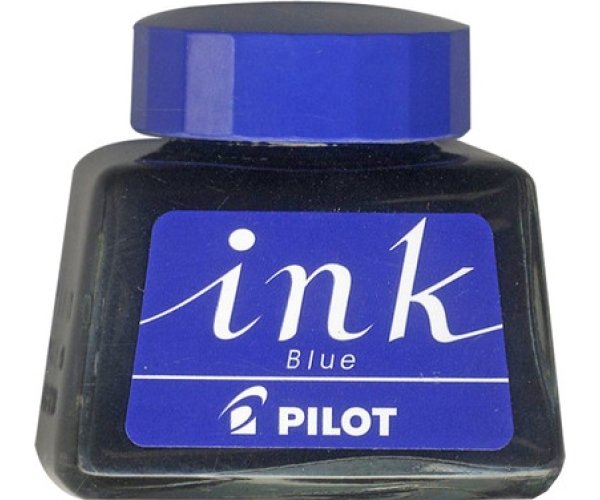 Pilot Blue, modrý lahvičkový inkoust