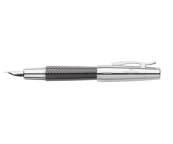 Faber-Castell E-Motion Parquet Black, plnicí pero