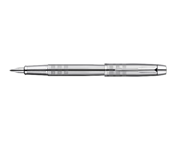 Parker I.M. Premium Shiny Chrome Chiselled, plnicí pero