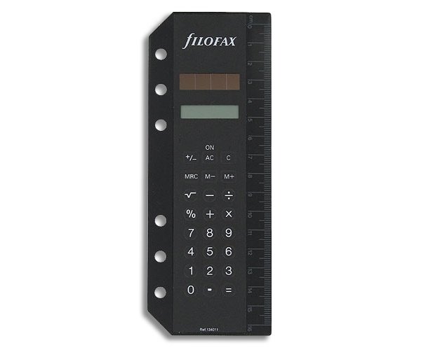 Filofax kalkulačka pro diáře osobní nebo A5