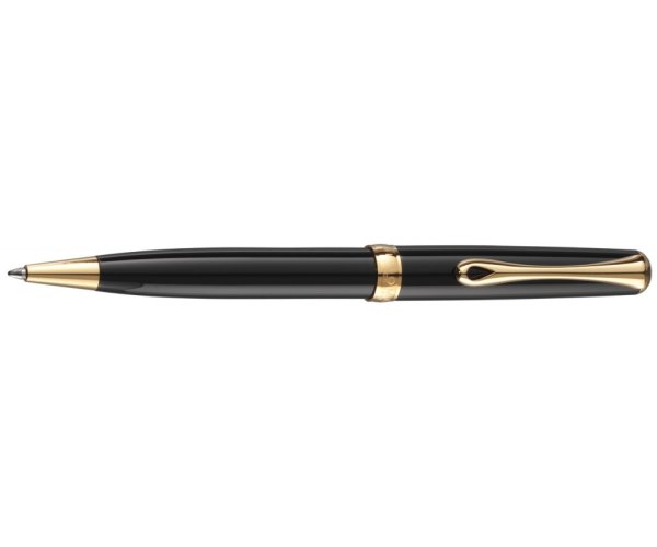 Diplomat Excellence B Black Laquer Gold, kuličkové pero