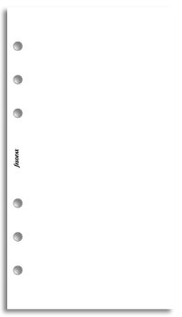 Filofax nelinkovaný papír 100 listů - Osobní