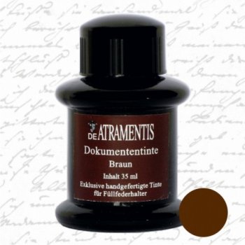 De Atramentis Document Brown, dokumentní inkoust