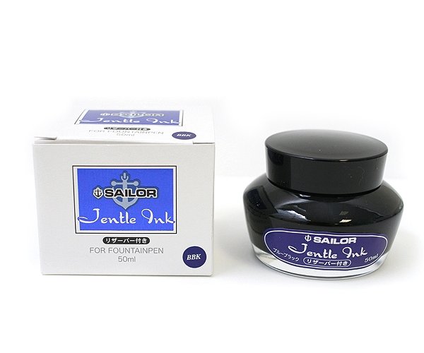 Sailor Jentle Ink, modročerný inkoust