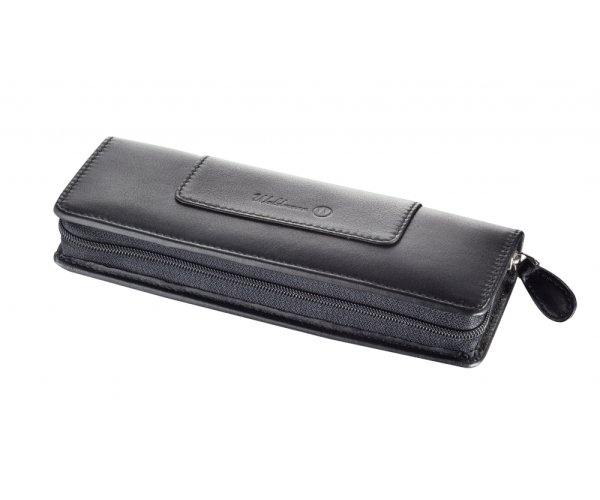 Waldmann kožené pouzdro na pera se zipem