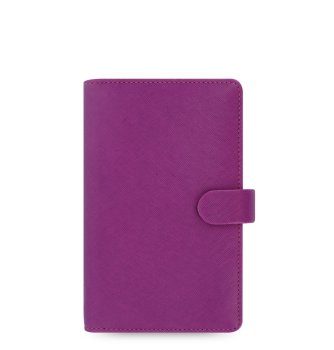 Diář Filofax Saffiano Compact malinový