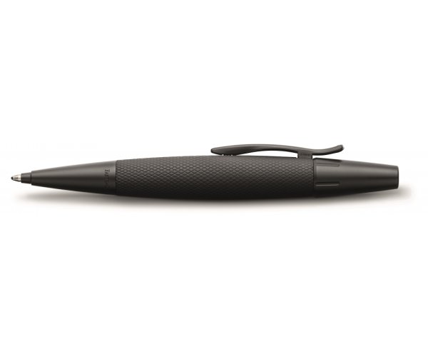 Faber-Castell E-Motion Metal Pure Black, kuličkové pero