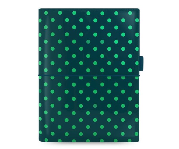 Diář Filofax Domino Patent A5 tmavě zelený