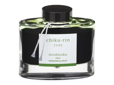 Pilot Iroshizuku Chiku-Rin - Bamboo Forest, lahvičkový inkoust