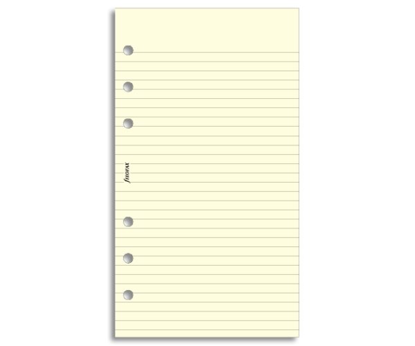 Filofax linkovaný papír krémový 30 listů - Osobní