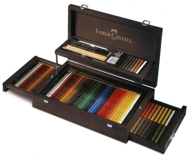 Faber Castell Art & Graphic dřevěná kazeta 126 ks