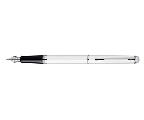 Waterman Hémisphere White Lacquer CT, plnicí pero