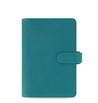 Diář Filofax Saffiano osobní Aquamarine