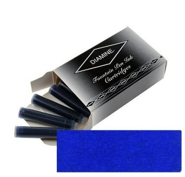 Diamine Royal Blue, inkoustové bombičky