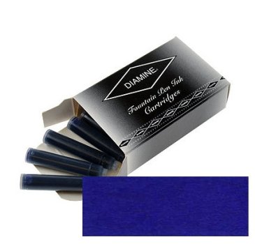 Diamine Imperial Blue, inkoustové bombičky