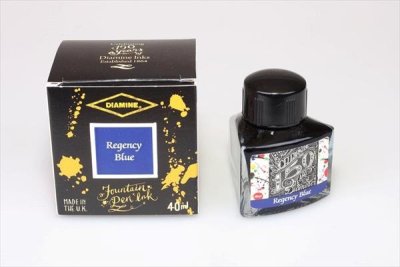 Diamine Anniversary Regency Blue 40 ml, lahvičkový inkoust