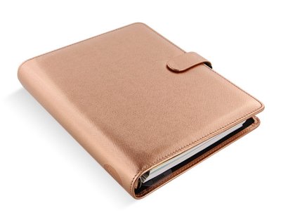 Diář Filofax Saffiano Rose Gold A5