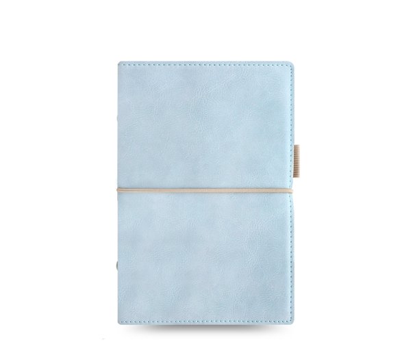 Diář Filofax Domino Soft osobní pastelový modrý