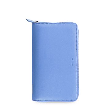 Diář Filofax Saffiano ZIP Compact modrý