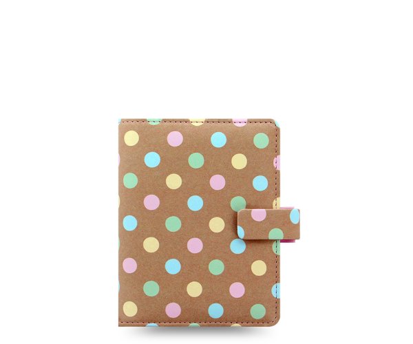Diář Filofax Patterns kapesní Pastel Spots
