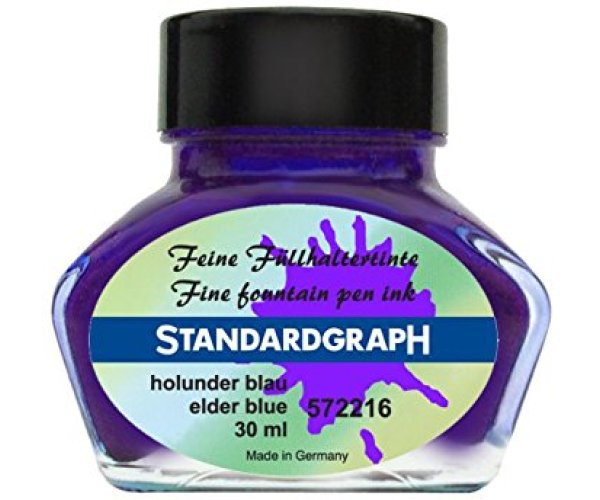 Standardgraph Elder Blue inkoust staromodrý