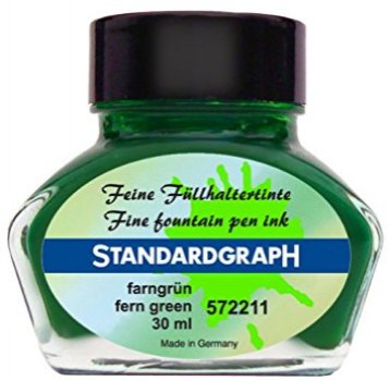 Standardgraph Fern Green inkoust kapradinově zelený