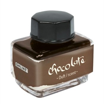 Online Chocolate, hnědý lahvičkový inkoust