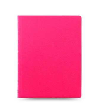 Filofax Saffiano Fluoro Pink A5 zápisník