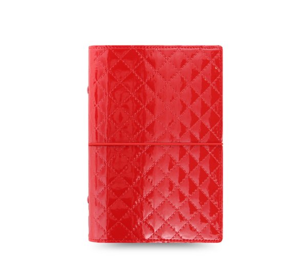 Diář Filofax Domino Luxe osobní červený