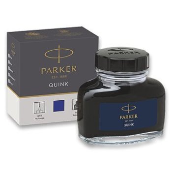 Parker Blue-Black, modročerný lahvičkový inkoust