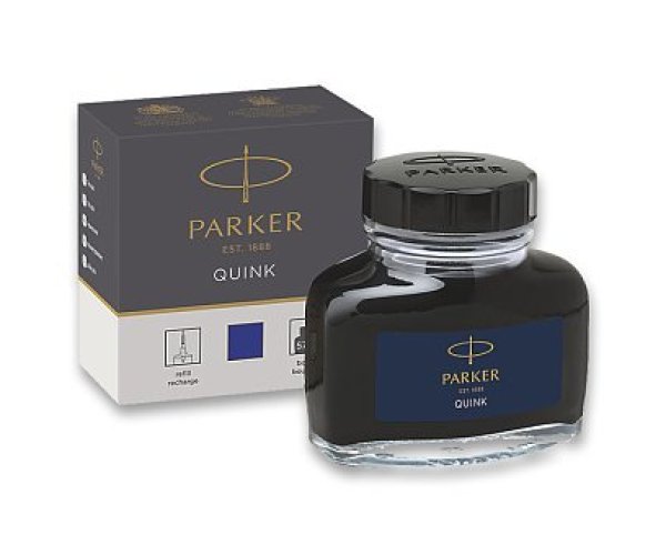 Parker Blue-Black, modročerný lahvičkový inkoust
