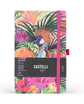 Castelli Eden Tropical L tečkovaný zápisník