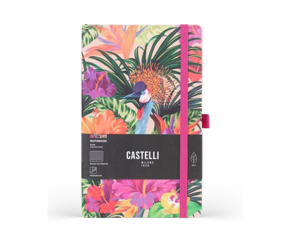 Castelli Eden Tropical L tečkovaný zápisník