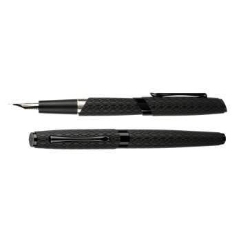 Diplomat Cobra Guilloche Black plnicí pero